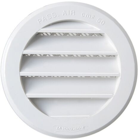 Griglia in Plastica diam. 96 mm Tonda con Rete diam.int. 77 mm