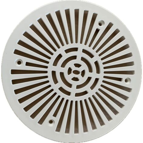 Griglia in PVC 1-1/2" - 2" scarico di fondo per CA