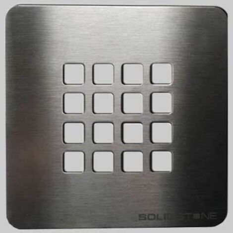 GRIGLIA INOX PER PIATTO DOCCIA ULTRAFLAT Grigio MADE IN ITALY