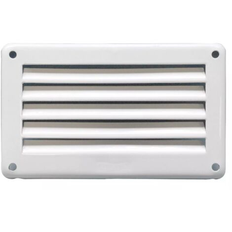 GRIGLIA METALLO MM.100X60 VERNICIATO BIANCO