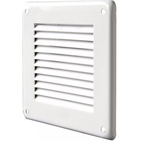GRIGLIA METALLO MM.140X140 VERNICIATO BIANCO