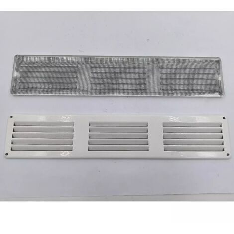 GRIGLIA METALLO MM.300X60 VERNICIATO BIANCO