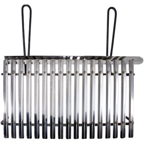 griglia per barbecue arnold in acciaio 60x35 cm