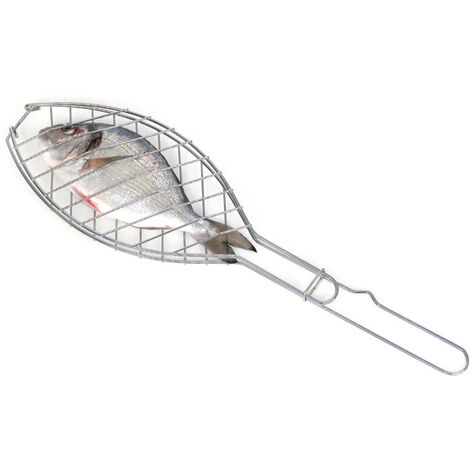 GRIGLIA PER PESCE DIAM. 30CM CROMATA