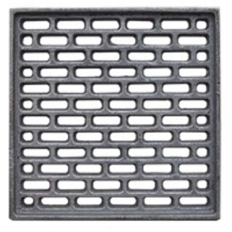 Griglia Per Stufa Termatech TT10 - Ghisa, 168x168x10 Mm, Ricambio Universale, Alta Temperatura