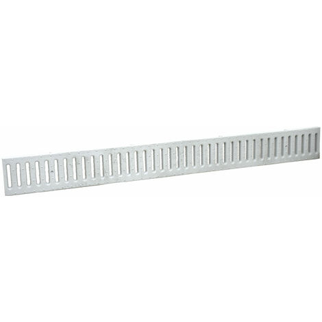 GRIGLIA POLIPROPILENE PER CANALETTA 'COMPACT' A15 - cm 100 x 10 x H. 1,2