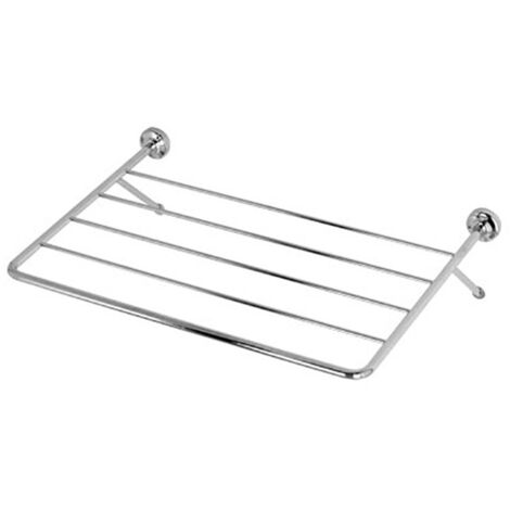 Griglia porta salviette da bagno in ottone cromato - accessori bagno