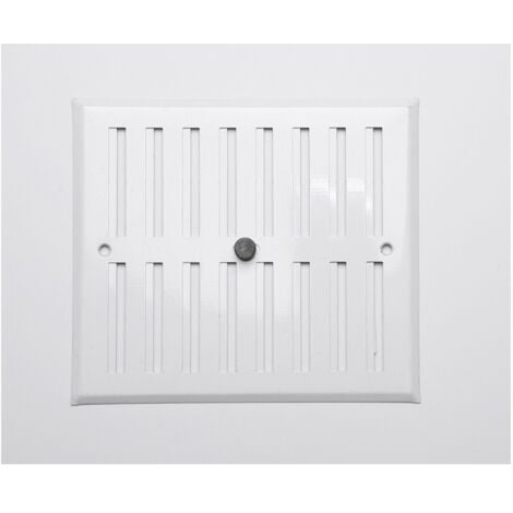 FEPRE Griglia Regolabile In Alluminio 0,8 Bianca 170x190mm