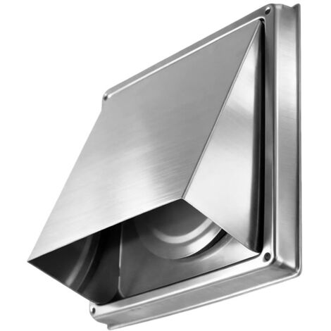 Griglia resistente alle intemperie in acciaio inox da 150 mm, per uso esterno e interno