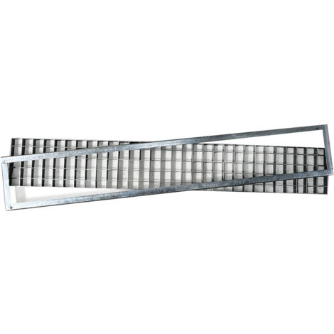 Griglia rettangolare 40 x 100 cm