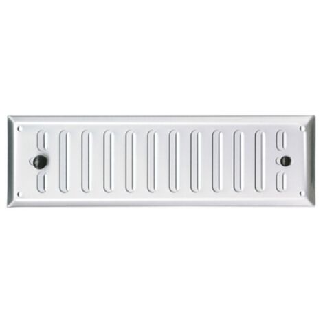 GRIGLIA RETTANGOLARE IN ALLUMINIO CON DOSATORE E POMELLINO METALLICO Alluminio FIRST