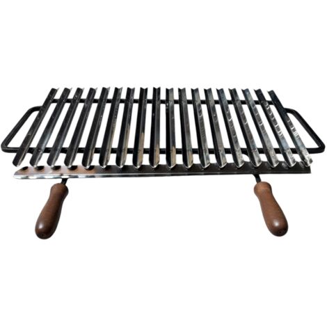 Griglia Per Barbecue Imex La Volpe 71651, Acciaio Inox, 60x44 Cm – Resistente E Pratica Per Grigliate Perfette