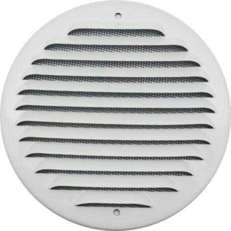GRIGLIA TONDA DA SOVRAPPORRE IN METALLO CON RETE  D. 175 MM Inox