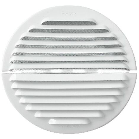 GRIGLIA TONDA DENTRO-FUORI Alluminio Bianco Diam. 230
