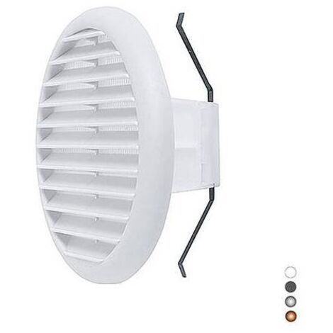 GRIGLIA TONDA IN MATERIALE TERMOPLASTICO CON MOLLE RECLINABILI A 90° Misura: Ramata Imb. 125-160 - D. 180