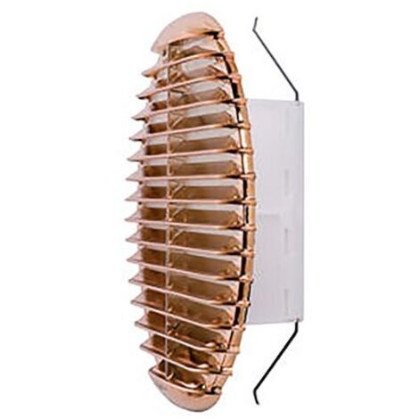 GRIGLIA TONDA IN MATERIALE TERMOPLASTICO CON MOLLE RECLINABILI A 90° Ramata Imb. 160-200 - D. 220 VECAM