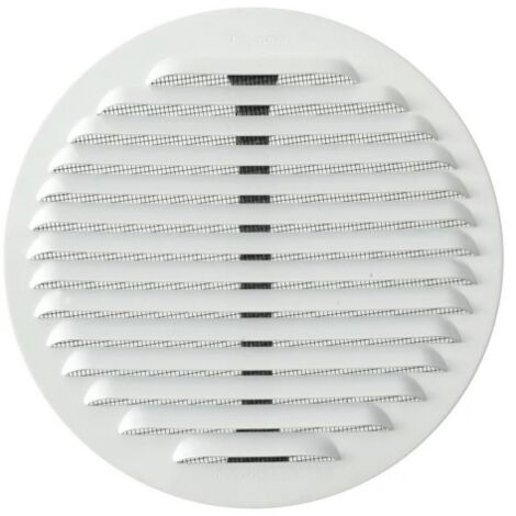 GRIGLIA TONDA IN METALLO CON MOLLE E RETE D.125-160 MM Alluminio Bianco