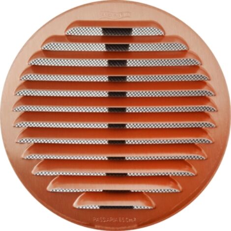 GRIGLIA TONDA IN METALLO CON MOLLE E RETE D.125-160 MM Inox FIRST