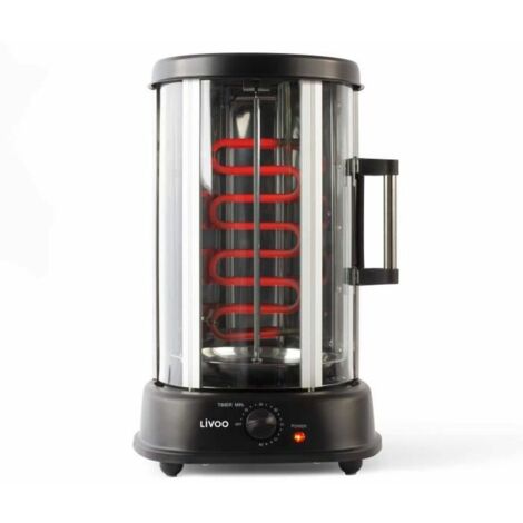 Griglia Verticale 21 L 1500 W Nera Livoo