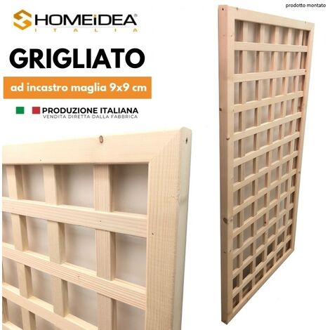 Grigliato estensibile in legno 150x120 cm - Capra Group Shop Online