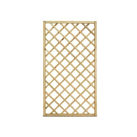Grigliato Nocciolo Maglia Diagonale 120X180 cm Sl Alce