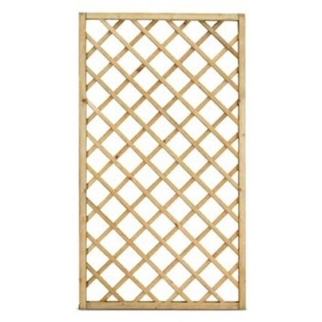 Grigliato Nocciolo Maglia Diagonale 40X180 cm Alce