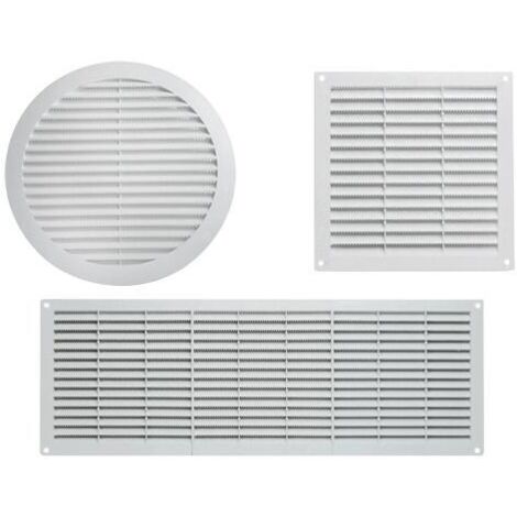 Griglia Di Ventilazione 250x250 Mm In Plastica Bianca - Per Parete O Soffitto, Uso Interno - Foto 9