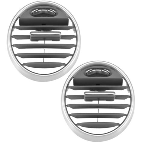 Griglie di ventilazione aria condizionata sinistra e destra per cruscotto 1648301954 1648302154 grigio