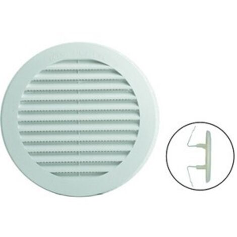 GRIGLIE GRIGLIA DI AREAZIONE TONDE ABS CON MOLLE Ø 55/85 MM PEZZI 10