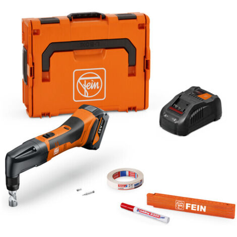 Grignoteuse sans fil Fein jusqu'à 1,6 mm ABLK 18 1.6 E AS Set / 1x batterie 5,0 Ah + chargeur - 71321163000