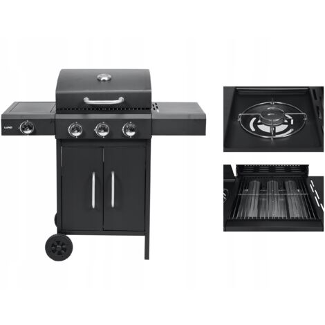 GRIL À GAZ LUND 3+1 11,6KW