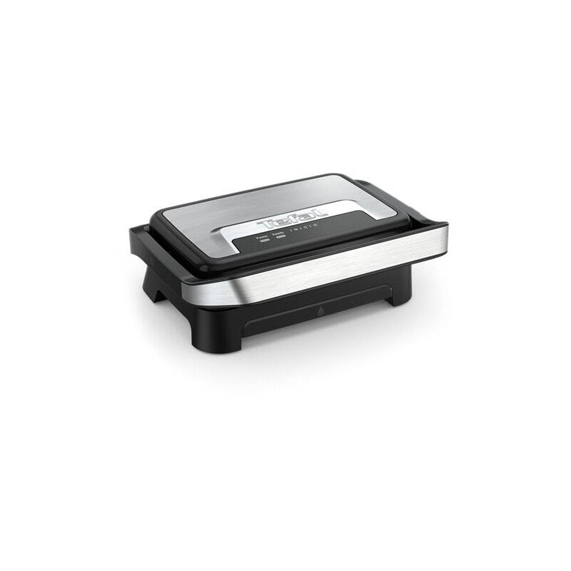 Tefal - Gril et machine a panini Inicio Compact Grill GC270D10 1000W Acier