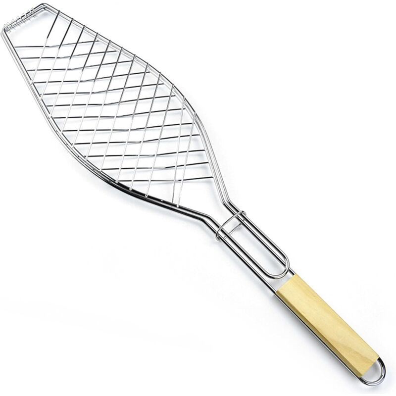 Gril gril Mesh clips, long manche Multi - usage, fer treillis clips, gros poisson unique clips 36 15cm