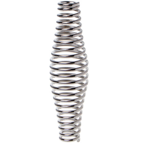 Gril robuste en acier inoxydable avec poignée à ressort de 11 cm et rouleau élastique pour griller et fumer. Accessoires pour barbecue. - AquaForge