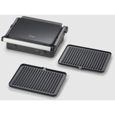 Gril SEVERIN - KG2398 - Surface cuisson 30x22cm - Plaques amovibles - Revetement céramique - 1800W