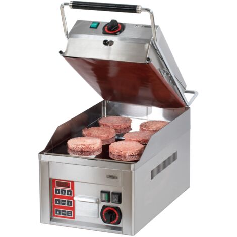 Grill à Rabat Clam Électriqu Inox AISI 304 - Casselin
