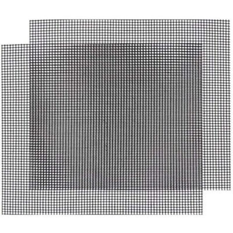 Grill barbecue, réutilisable, tapis de cuisson découpable, grille antiadhésive, 2 pièces (4236cm)