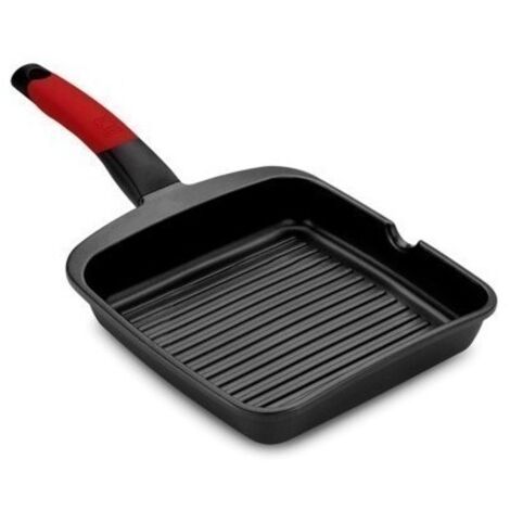 Grill Bra Premiere A411428/ Ø28cm/ Aluminio Fundido/ Apto para Inducción