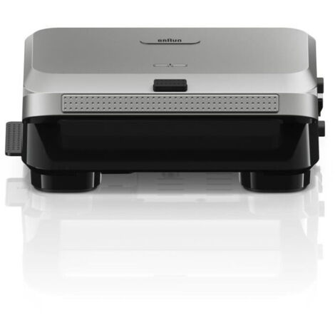 Grill - BRAUN - Sandwich Maker 5 SM5006 - 800 W - Inox / Noir