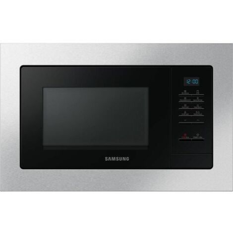grill da incasso microonde 20l 850w in acciaio inox - mg20a7013ct - samsung