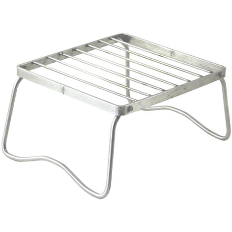 Grill de Barbecue Portable en Acier Inoxydable, Mini Barbecue Pliable pour Extérieur