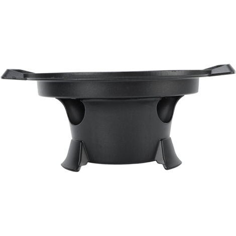Grill de table portable en fonte d'aluminium pour barbecue, camping et plein air avec revêtement antiadhésif