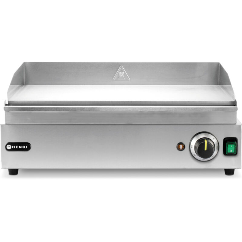 Grill électrique, plaque de cuisson lisse, 527 x 404 mm, 2400 W