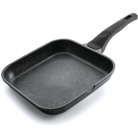 Grill liso eco piedra 28 x 28 cm