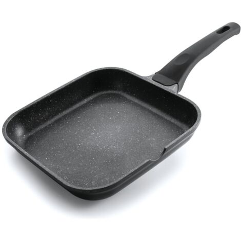 Grill liso eco piedra 28 x 28 cm