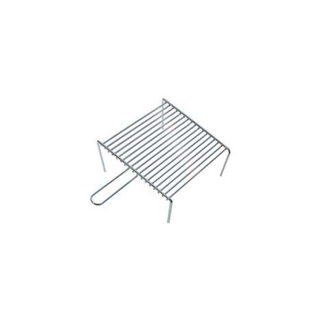 Grill Lourd Avec Pieds 1 Poignée - cm.33x37