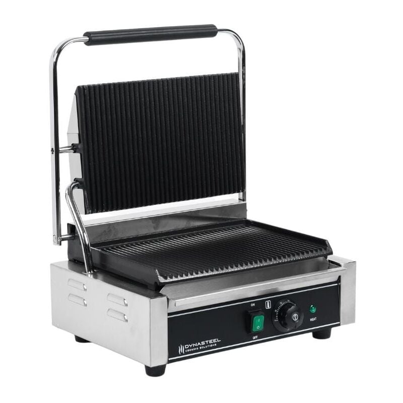 Grill Panini Grande Surface de Chauffe Rainurée