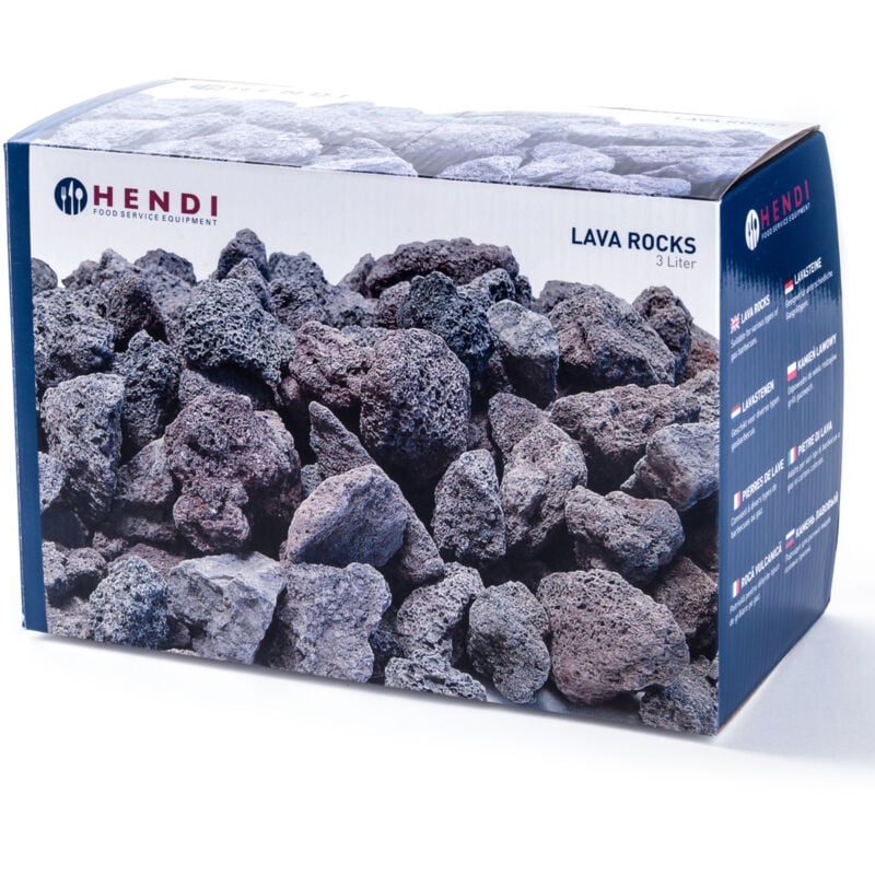 Hendi - Pierre de lave pour barbecue à gaz 3kg 152706
