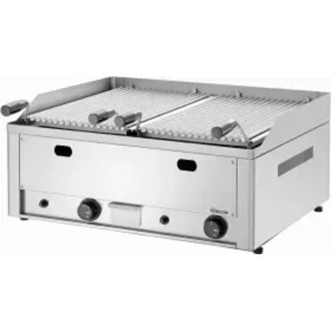 Grill pierre lave gaz 70,L660,AT - Bartscher