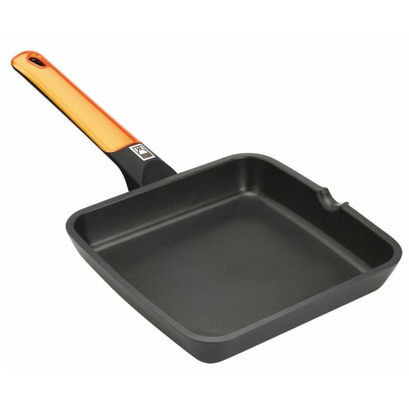 

Asador liso ECO+ aluminio fundido, Bra Efficient Orange 28 cm